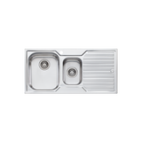 Diaz 1 & 1/2 Bowl Sink With Drainer