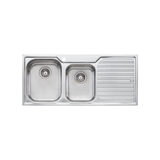 Diaz 1 & 3/4 Bowl Sink With Drainer
