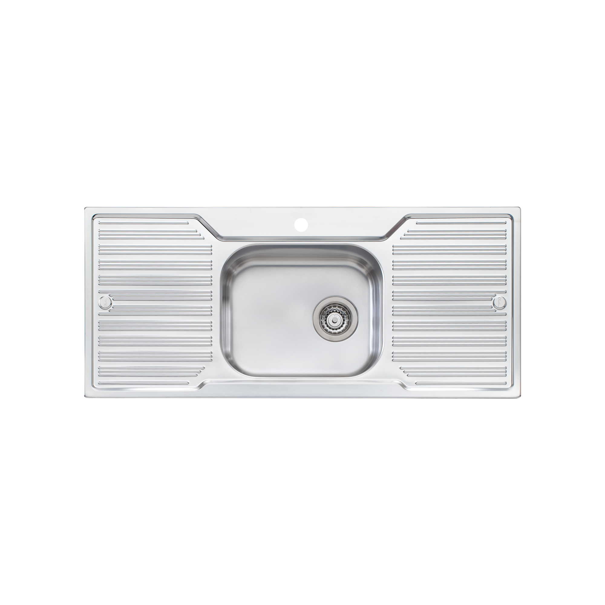 Diaz Single Bowl Sink With Double Drainer