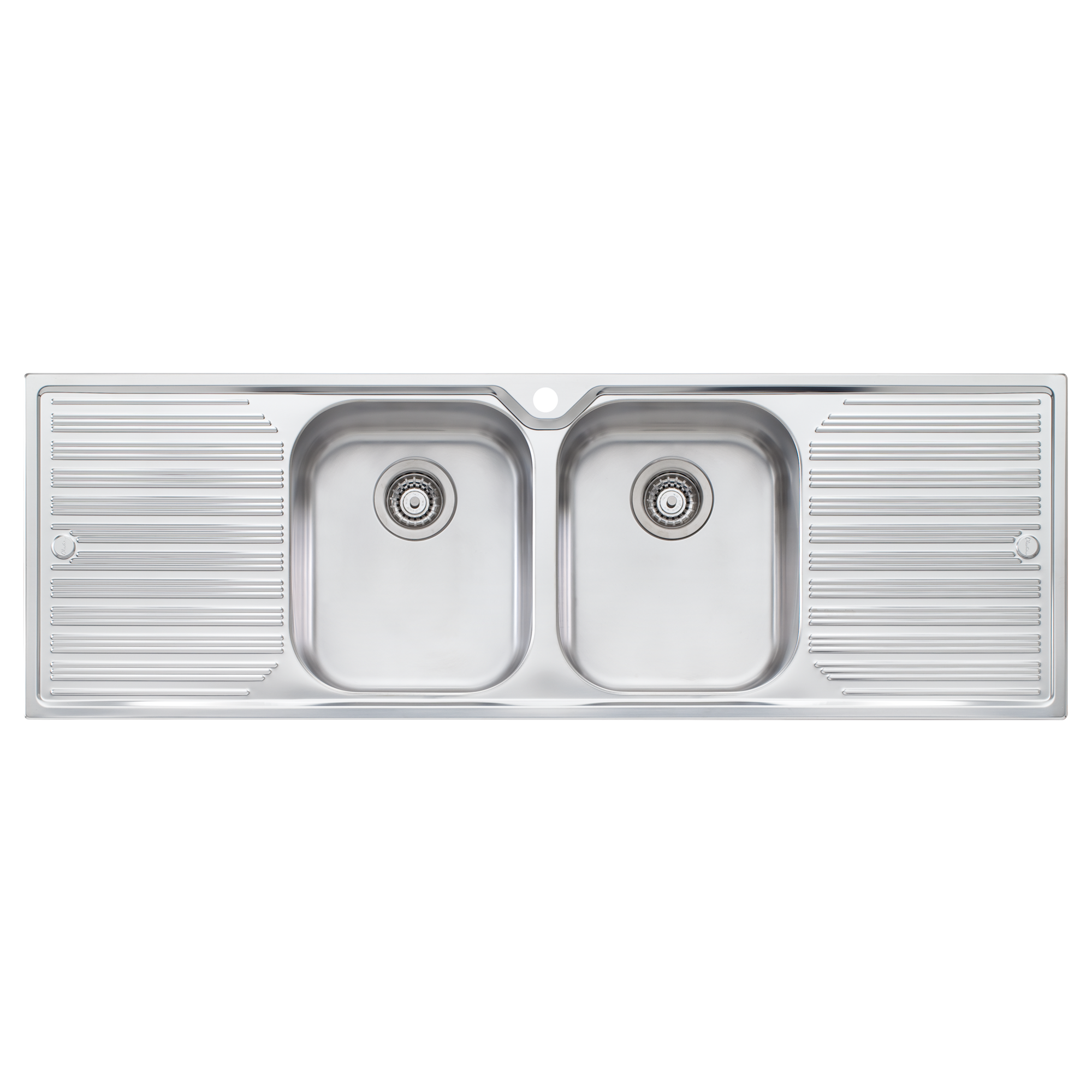 Diaz Double Bowl Sink With Double Drainer