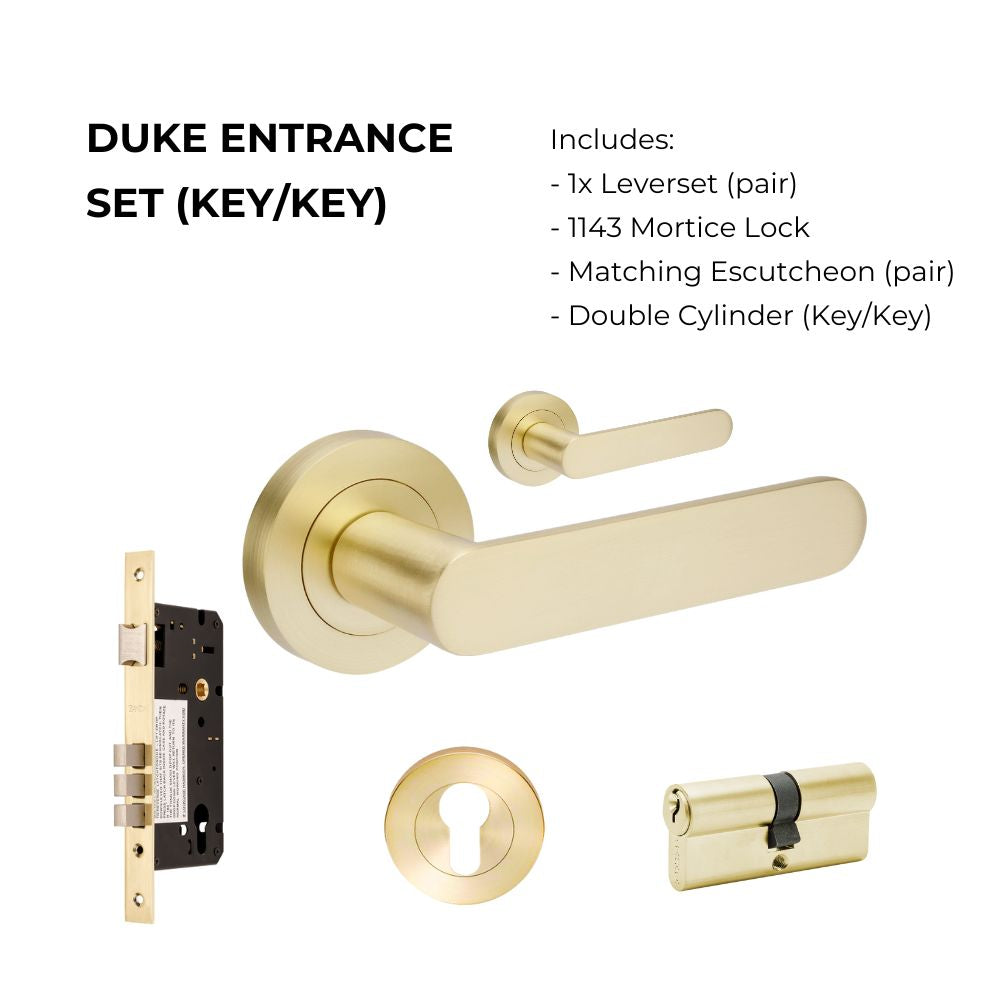 Duke – Satin Brass