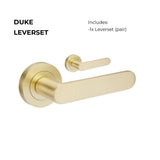 Duke – Satin Brass