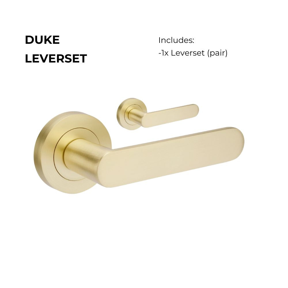 Duke – Satin Brass