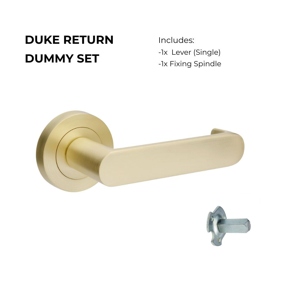 Duke Return – Satin Brass