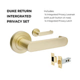 Duke Return – Satin Brass