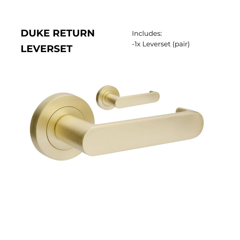 Duke Return – Satin Brass