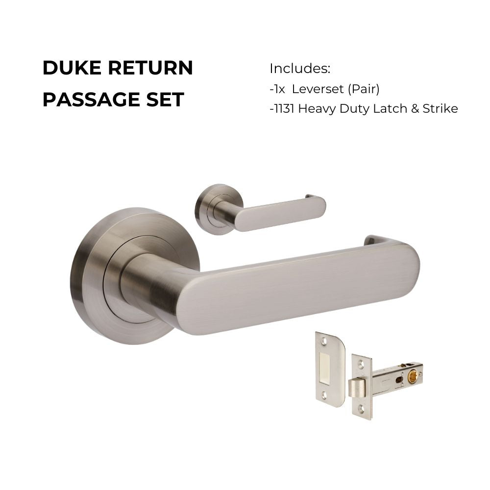 Duke Return – Brushed Nickel