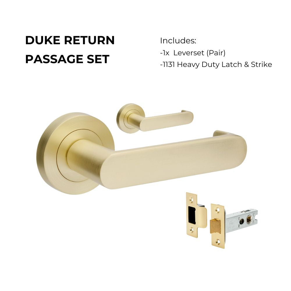 Duke Return – Satin Brass