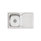 Endeavour Single Bowl Sink With Drainer