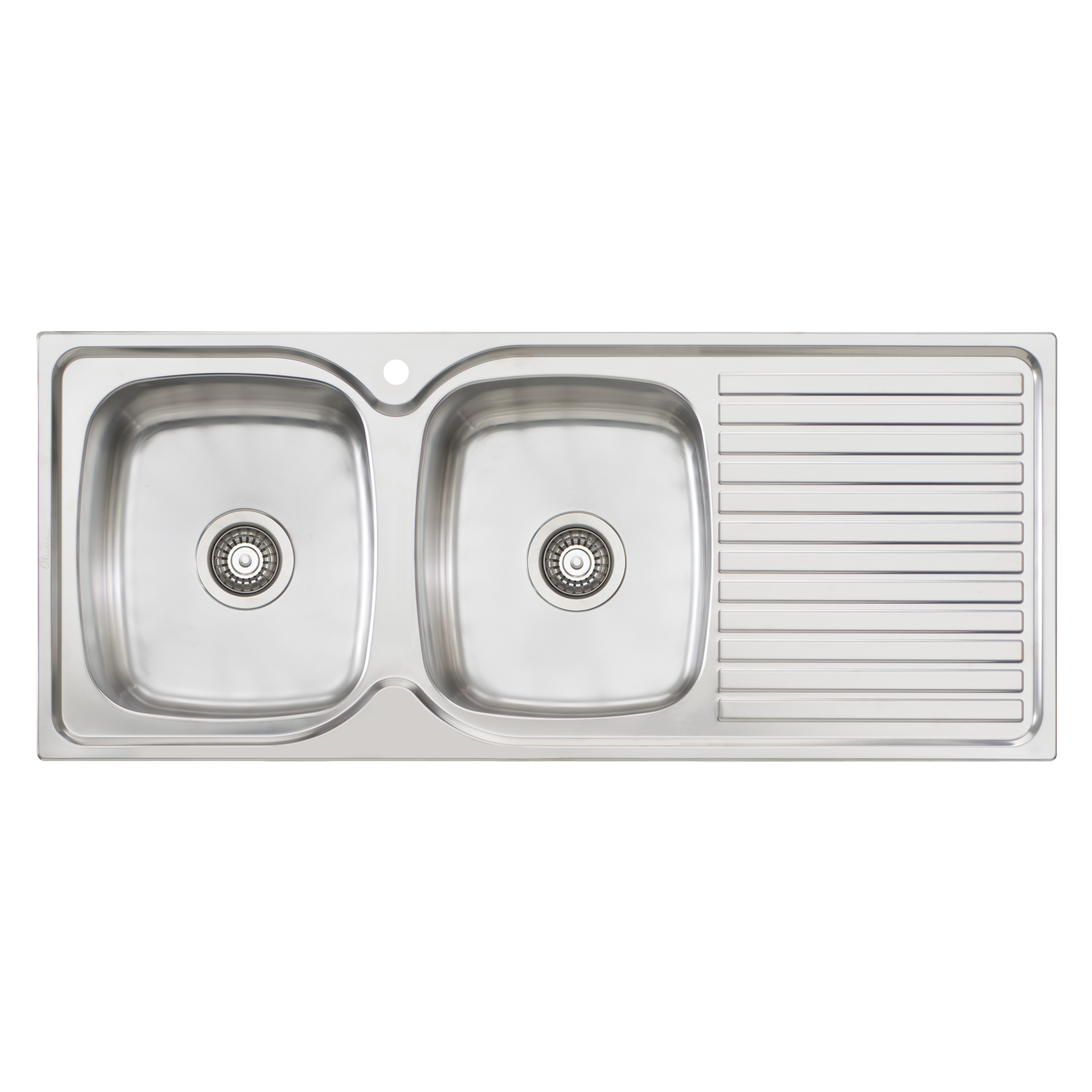 Endeavour Double Bowl Sink With Drainer