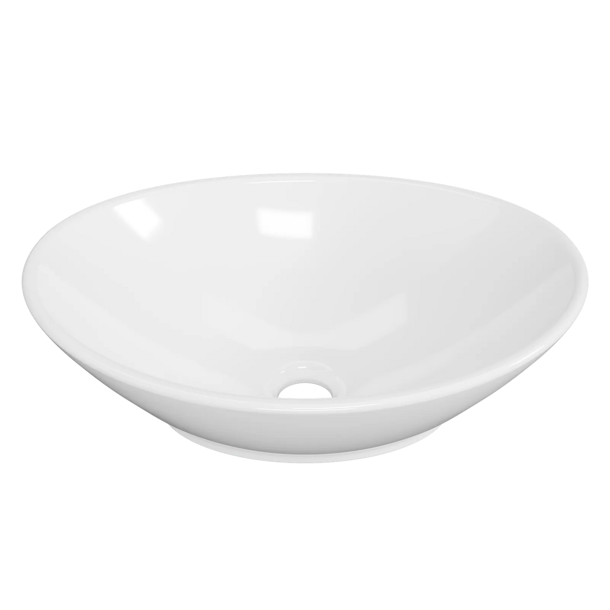 Timberline Elite Above Counter Basin 415mm Gloss White