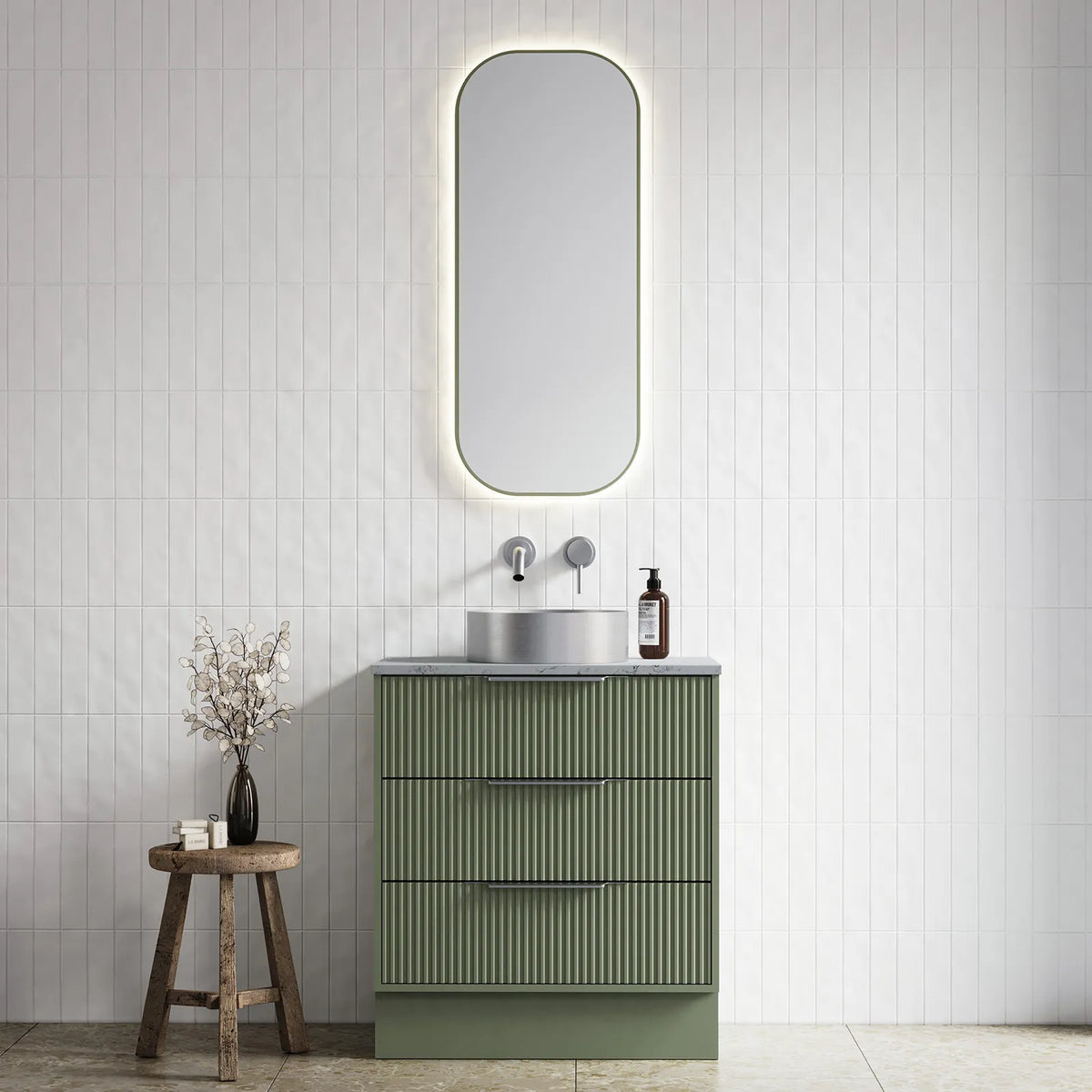 Timberline Emmett Vanity 1800mm Double Bowl
