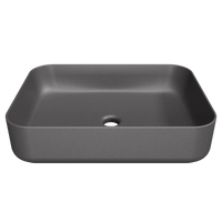 Enchant Above Counter Basin 500mm Anthracite – Anthracite