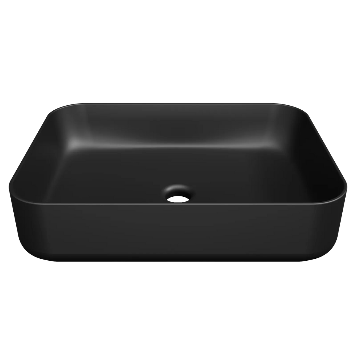 Timberline Enchant Above Counter Basin 500mm Matte Black