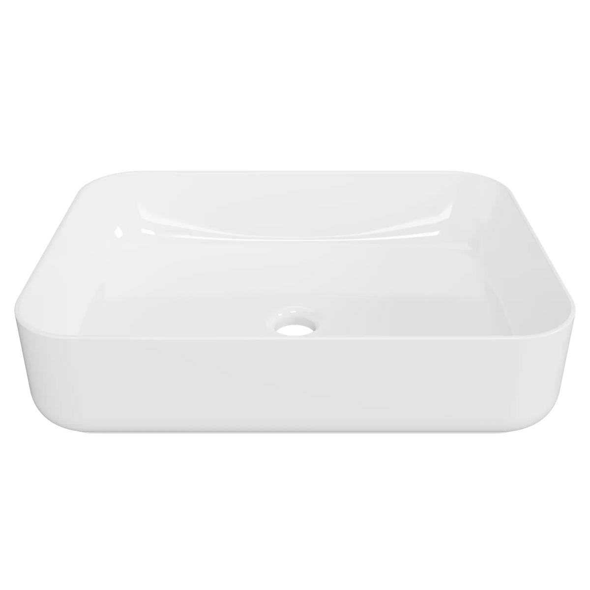 Timberline Enchant Above Counter Basin 500mm Gloss White