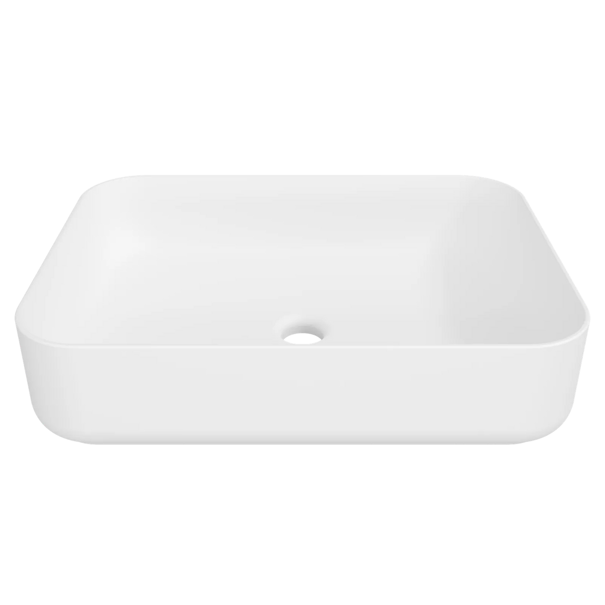 Timberline Enchant Above Counter Basin 500mm Matte White
