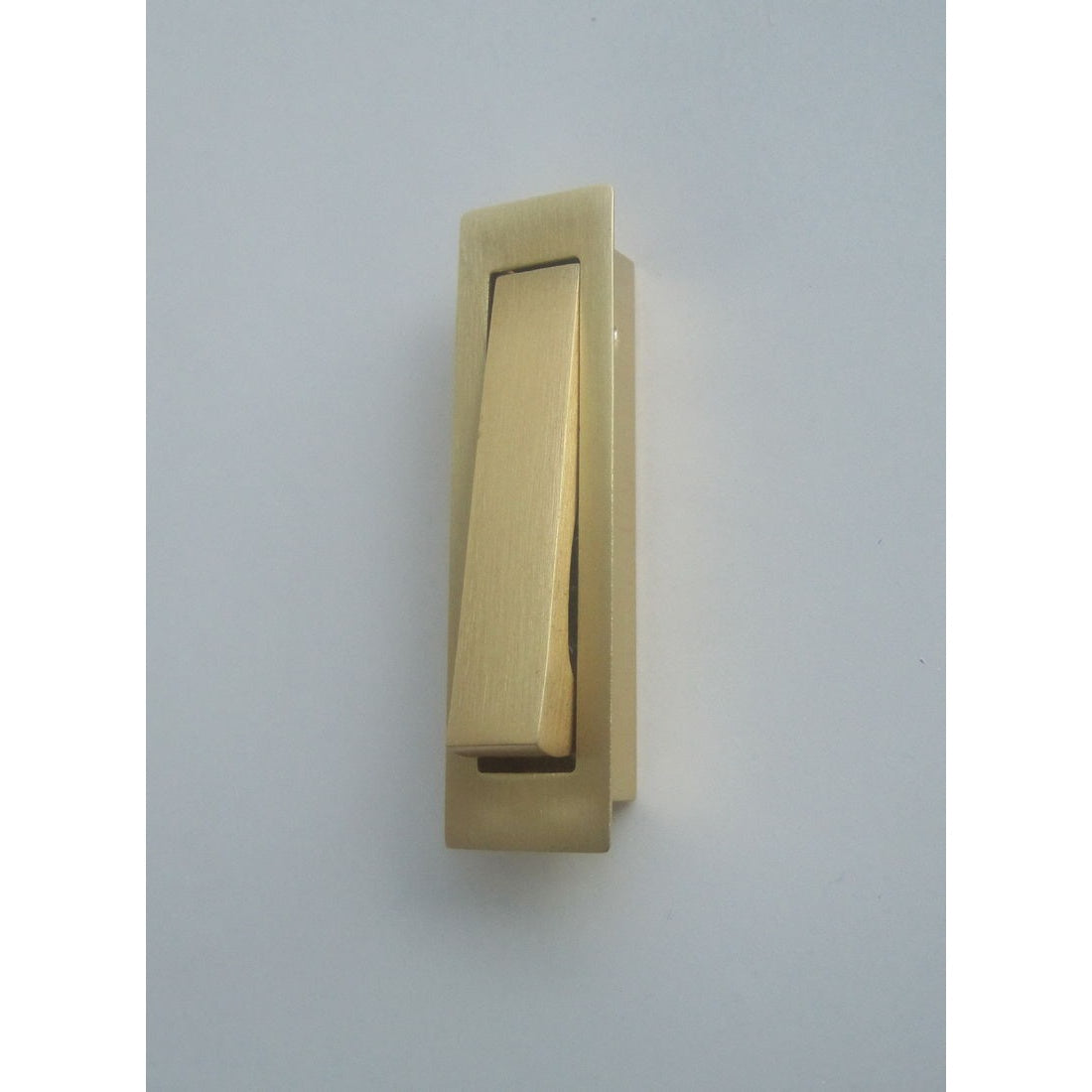 Door Edge Pull 80x22mm Satin Brushed Gold