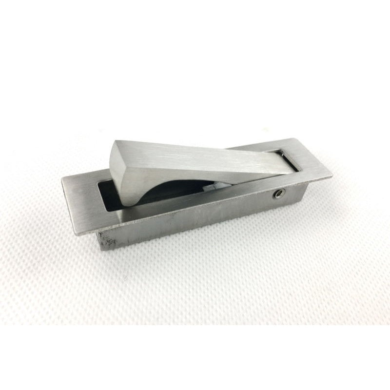 Door Edge Pull 80x22mm Satin Stainless