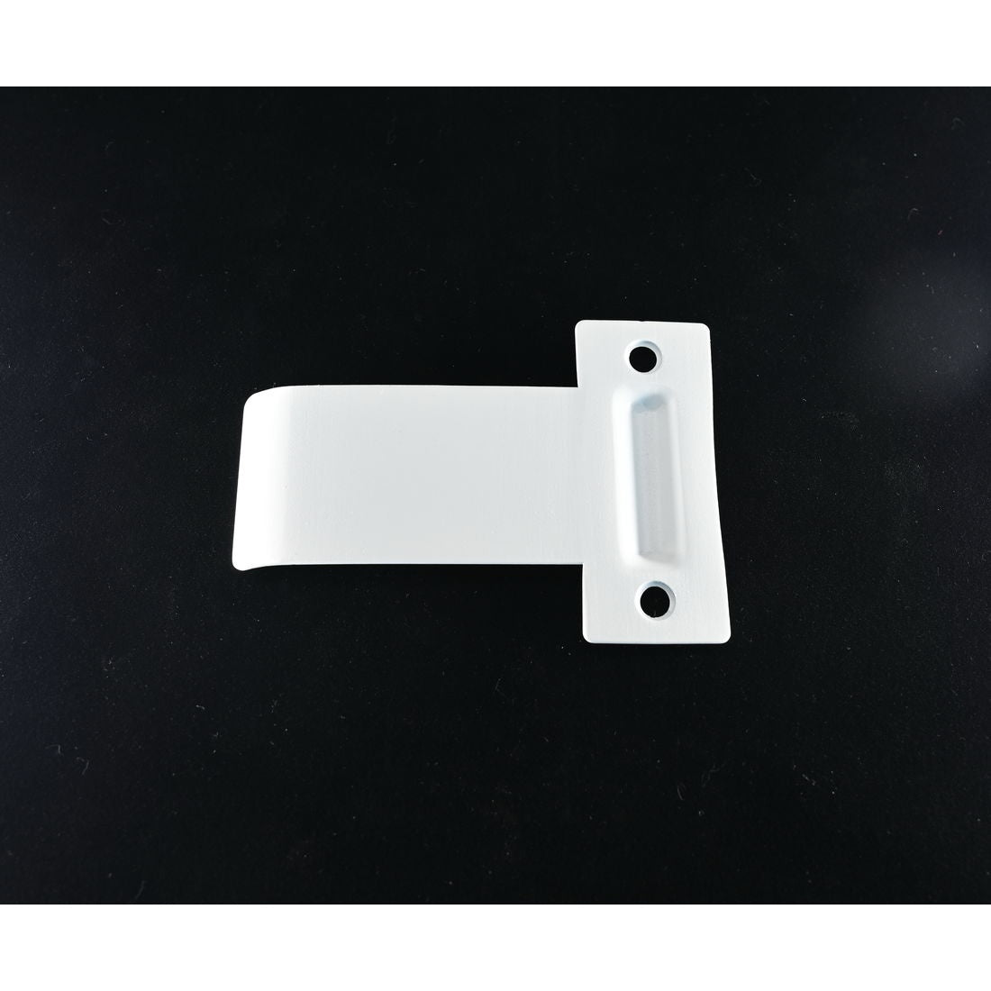 Extended Striker Plate 70 x 100mm Matt White
