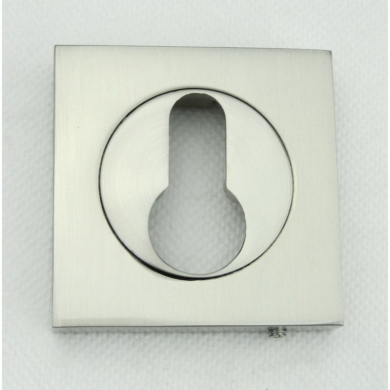 Escutcheon Satin Nickel -52x52mm