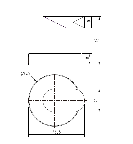 Eva Robe Hook - Matte Black