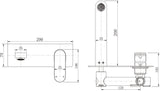 Eva Mini Wall Combination - Matte Black