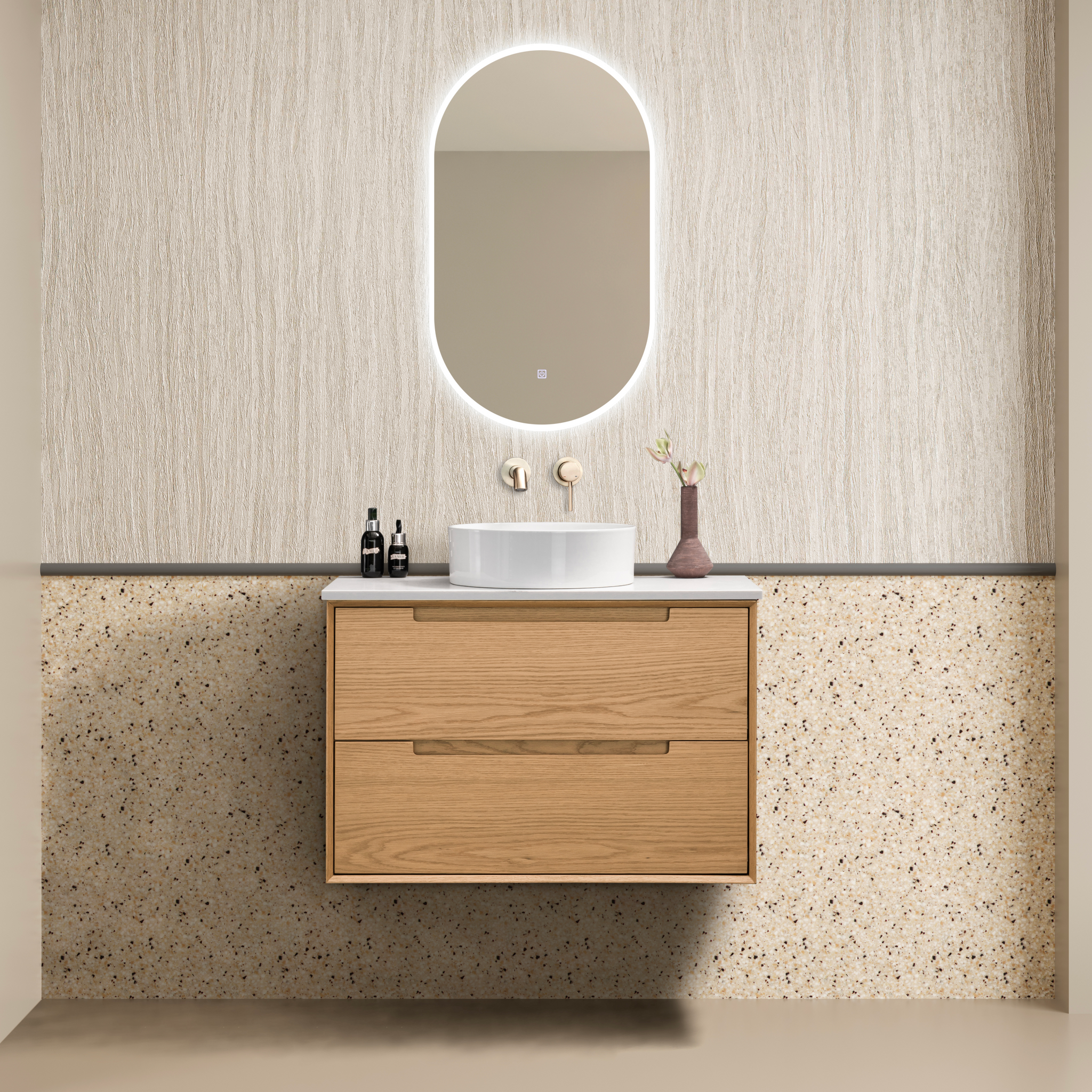 Elwood 900mm Wall Hung Vanity
