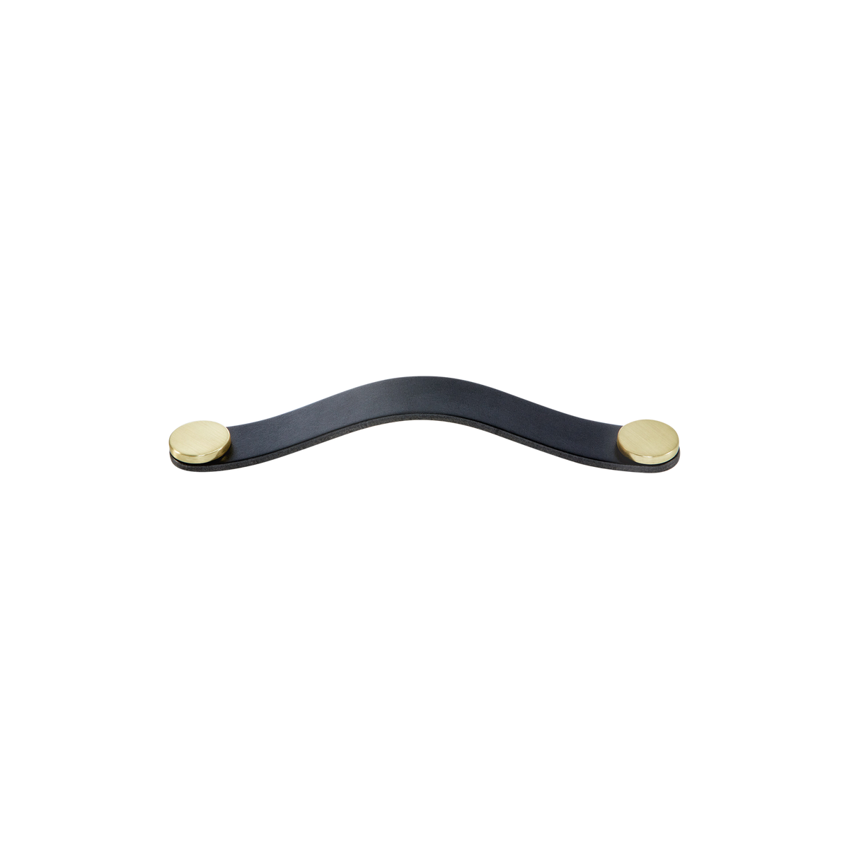 Momo Flexa Leather D Handle 160mm - angled product view