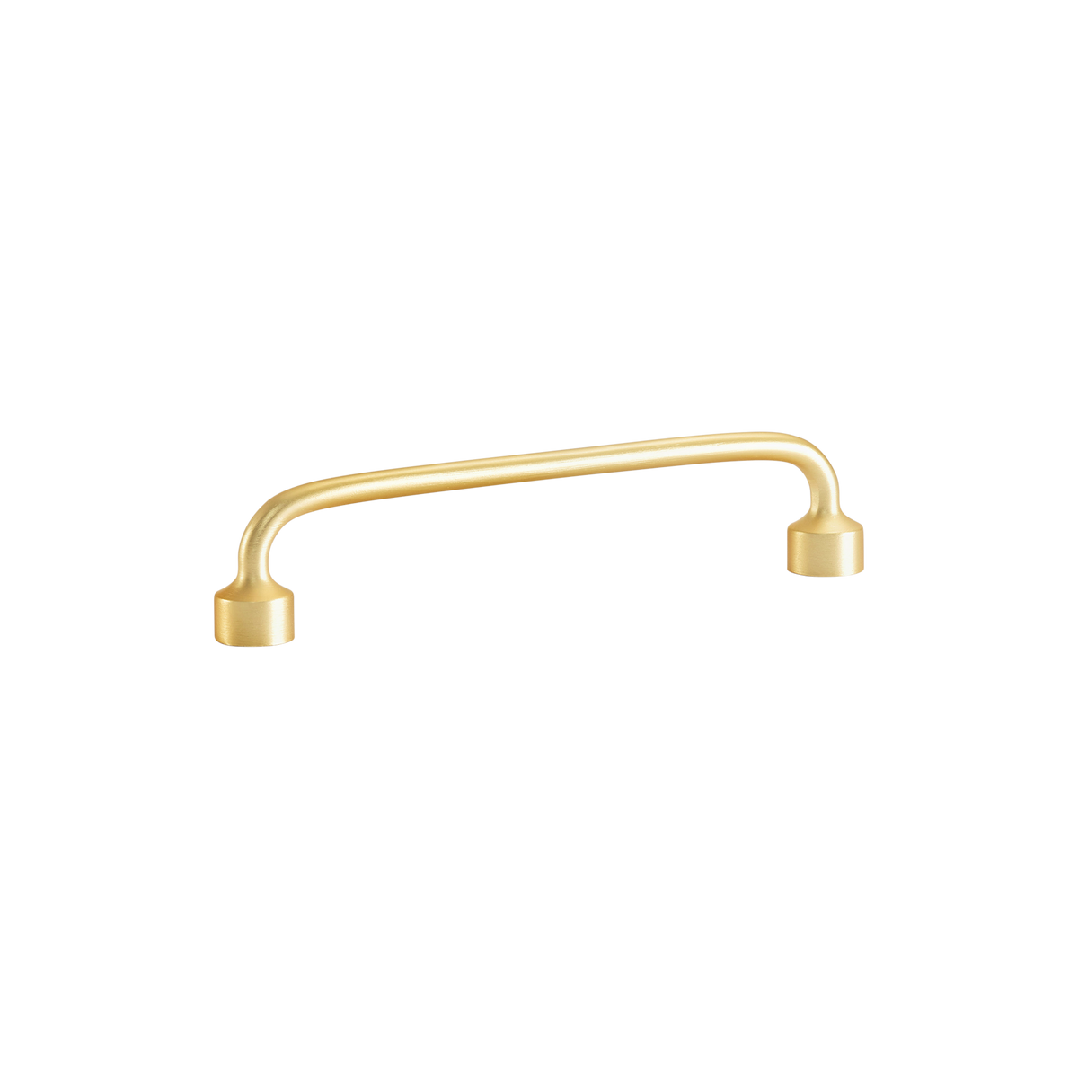 Momo Floid D Handle 128mm - rear mounting detail, cabinet hardware
