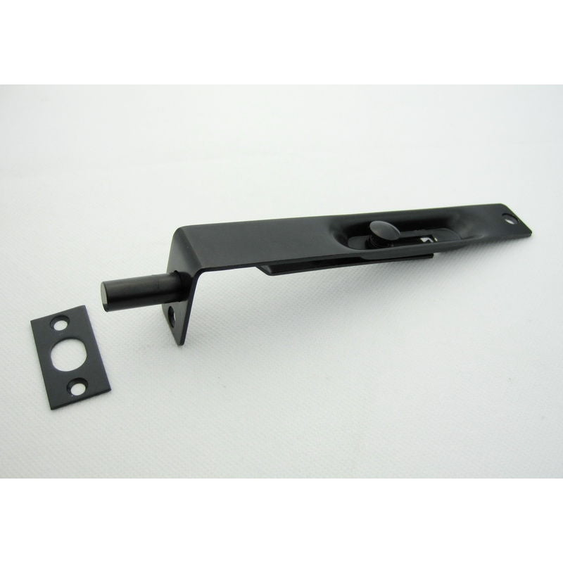 N92 Flush Bolt 150mm Matt Black
