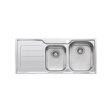 Flinders 1 & 3/4 Bowl Sink With Drainer