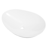 Timberline Fleur Above Counter Basin 630mm Gloss White - image 2
