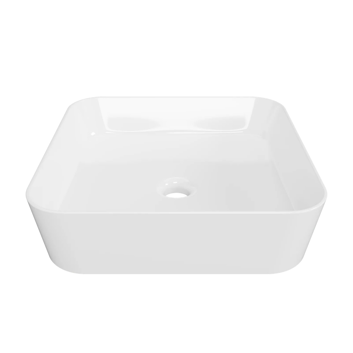 Timberline Florent Above Counter Basin 400mm Gloss White