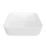 Timberline Florent Above Counter Basin 400mm Gloss White