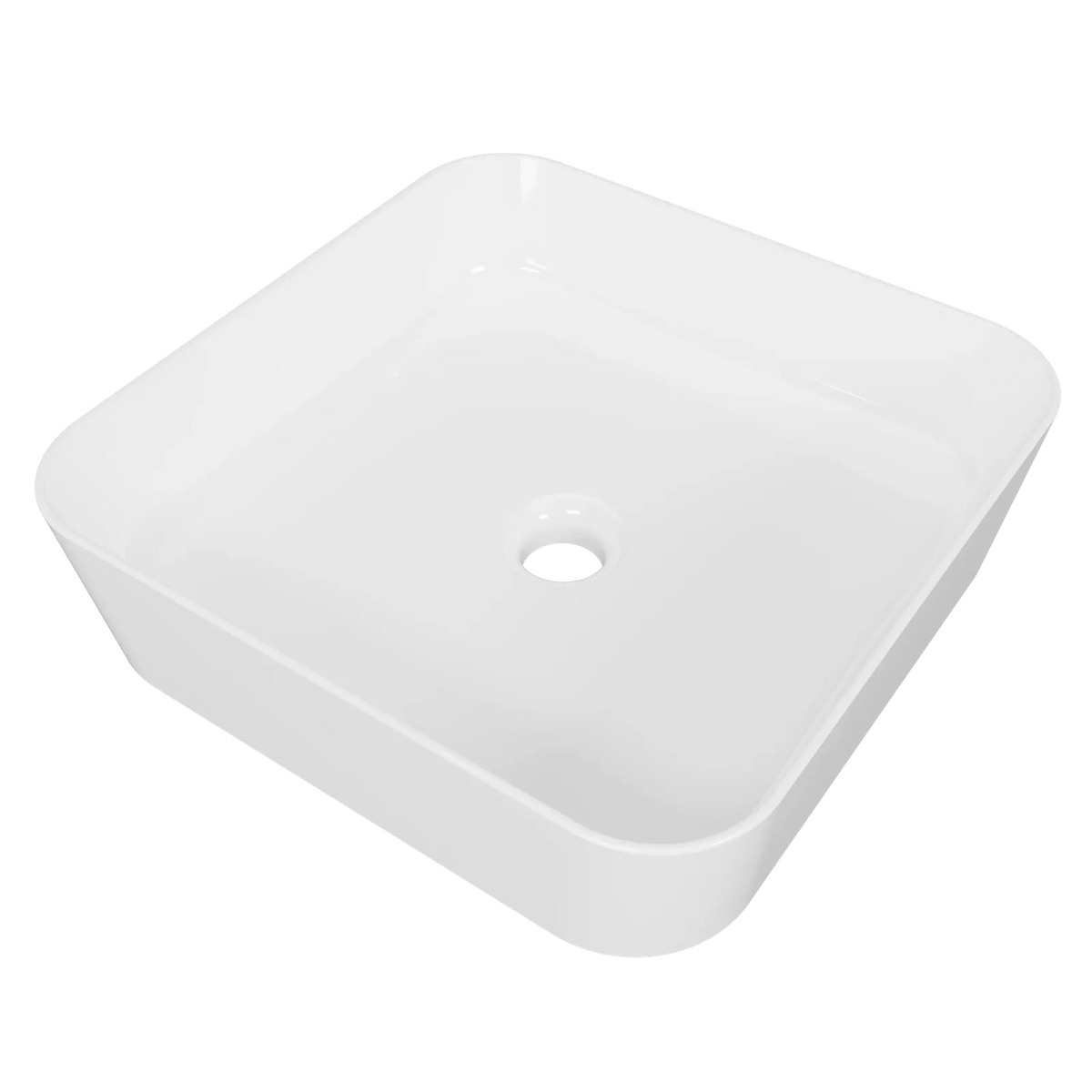 Timberline Florent Above Counter Basin 400mm Gloss White - image 2