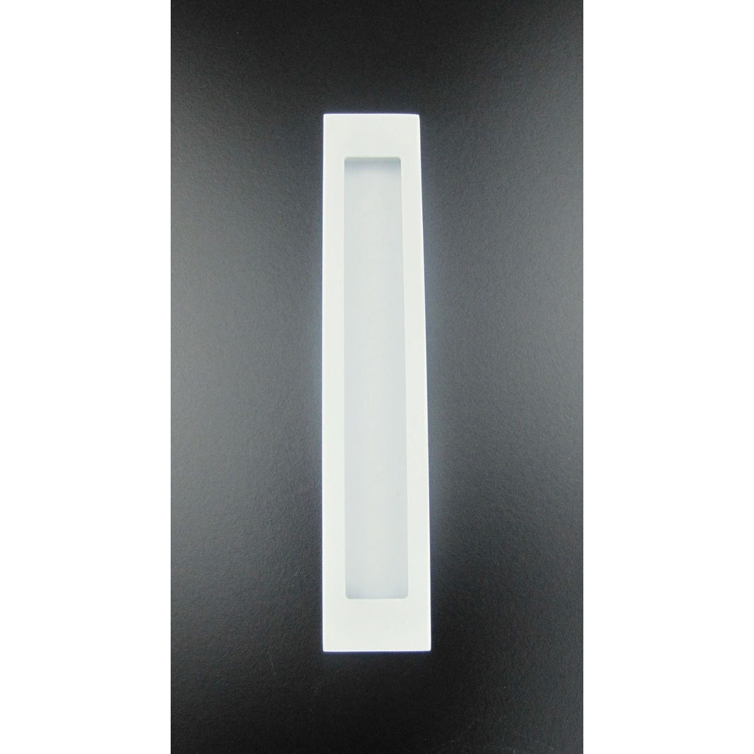 Flush Pull 200x37x12mm Slim Line Matt White