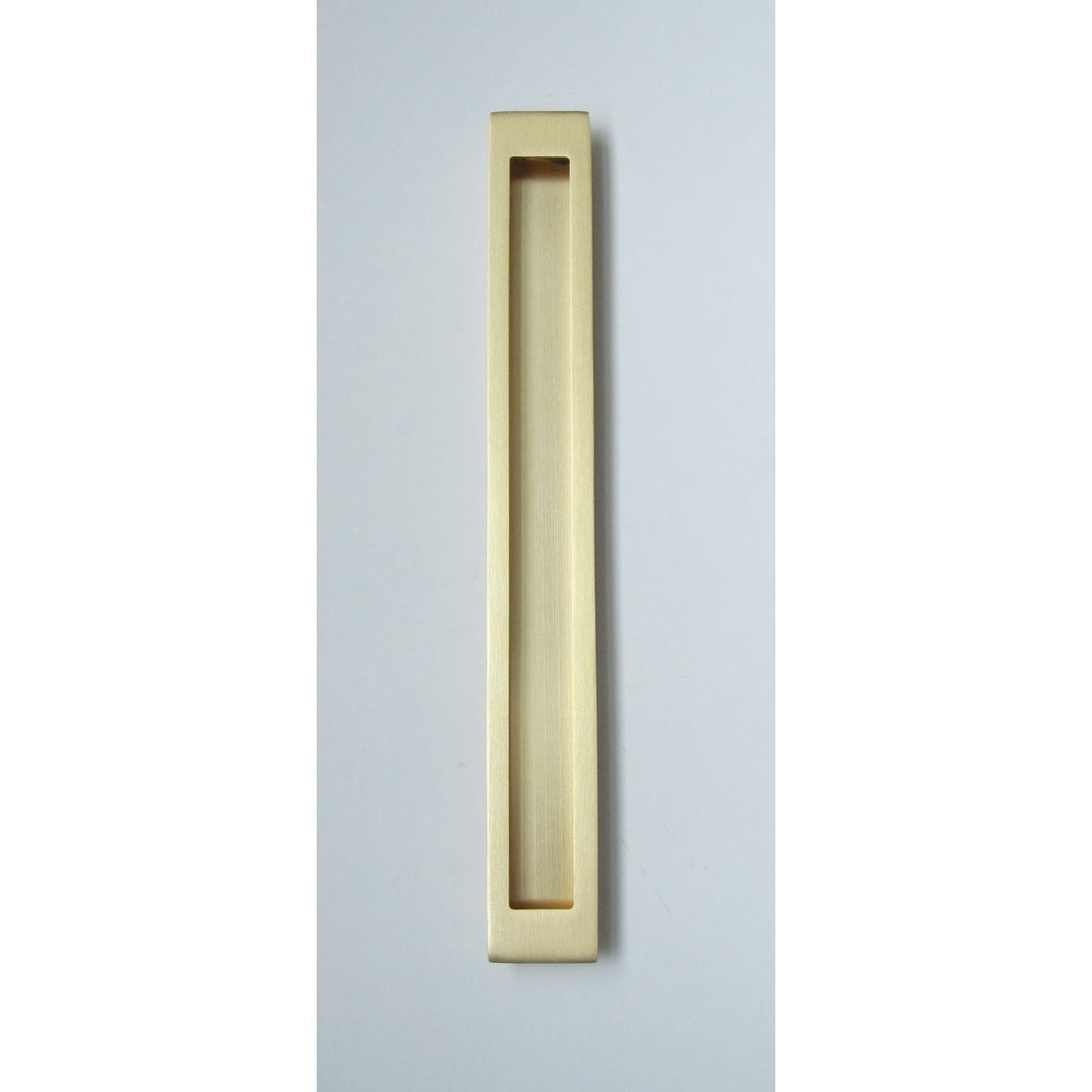 Flush Pull Slim Line 300x37mm Satin Brushed Gold
