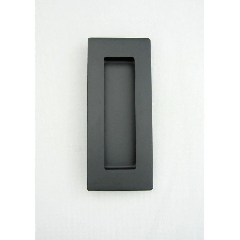 Flush Pull 120x50mm Matt Black
