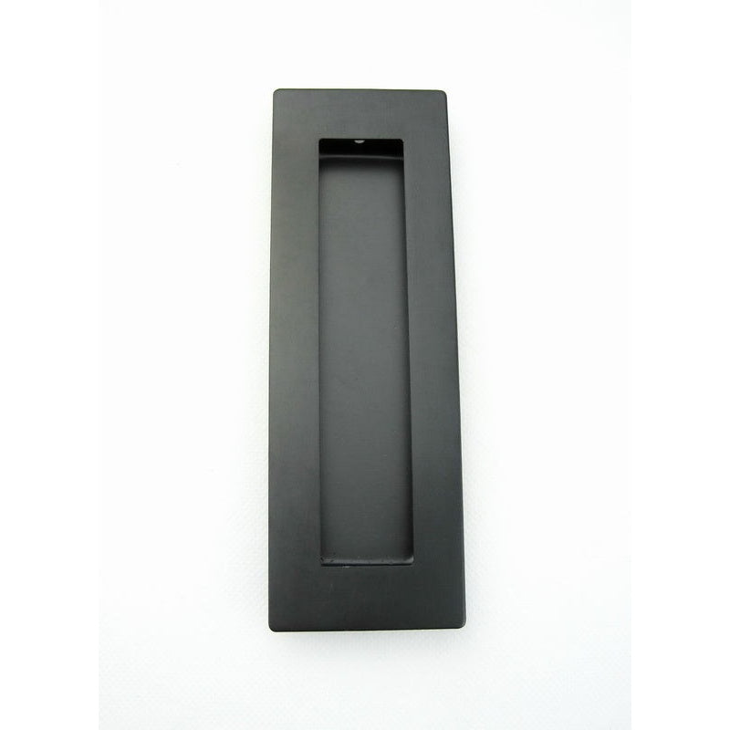Flush Pull 150x50mm Matt Black