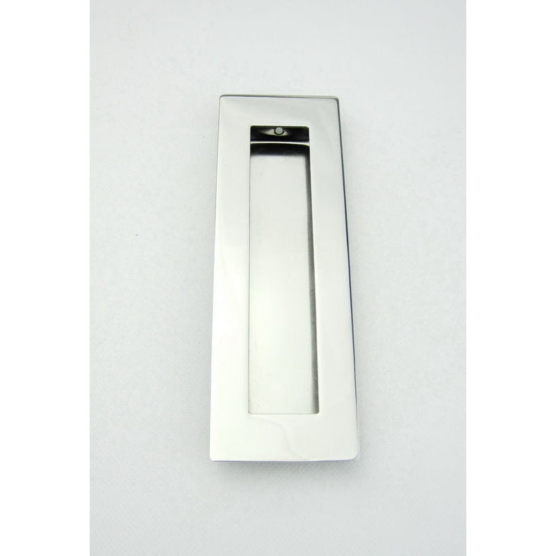 Flush Pull 150x50mm Polished Stainless