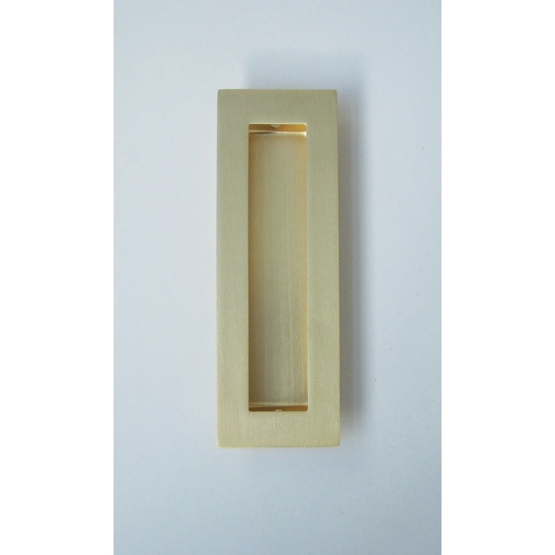 Flush Pull 150x50mm Satin Brushed Gold
