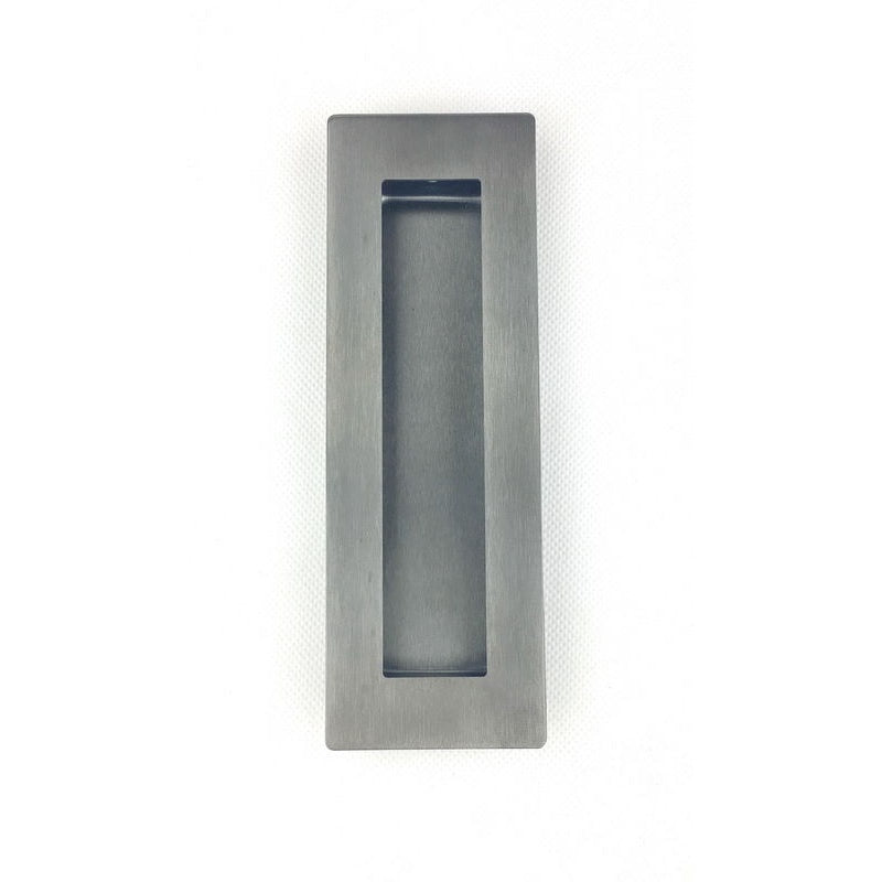 Flush Pull 150x50mm Satin Black Nickel