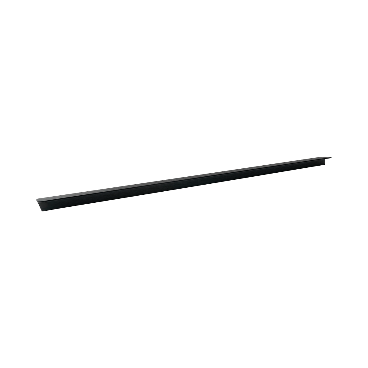 Momo Flapp Pull Handle 1056mm in Brushed Black - front view