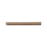 Momo Flapp Pull Handle 160mm in Brushed Dark Brass - front view