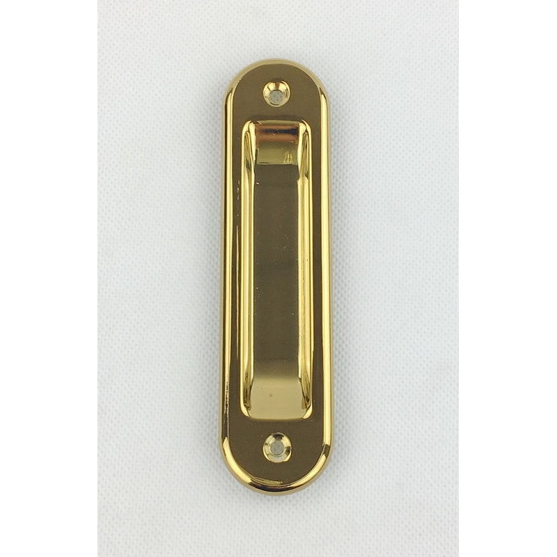 Flush Pull Radius 128x33mm Titanium