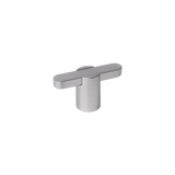 Momo Fusion T Knob 58mm - front view, cabinet hardware