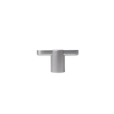 Momo Fusion T Knob 58mm - angled product view, cabinet hardware