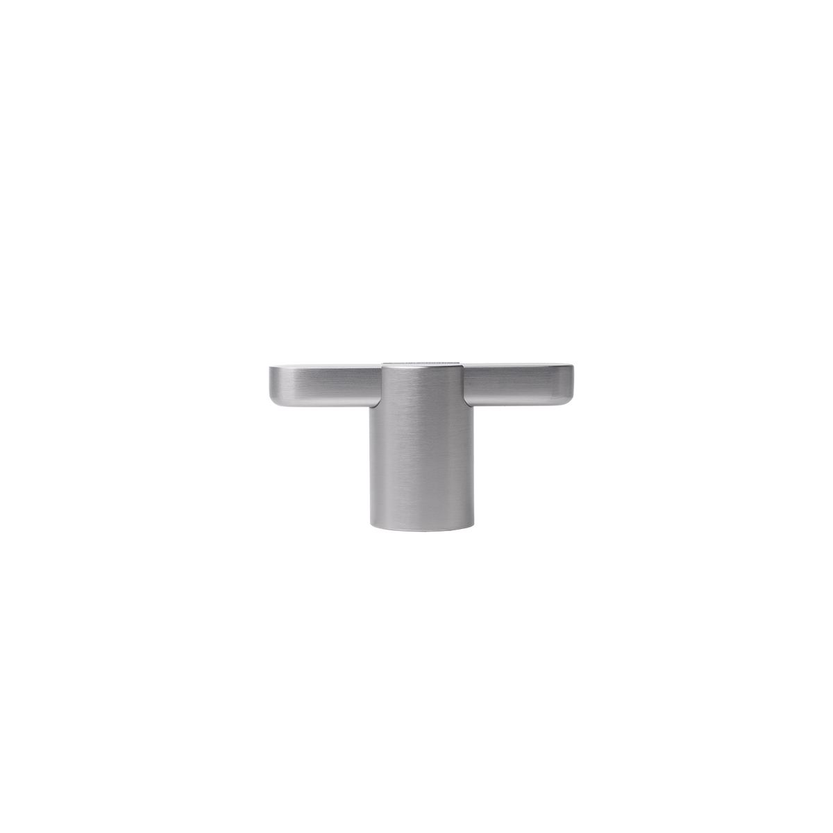 Momo Fusion T Knob 58mm - angled product view, cabinet hardware