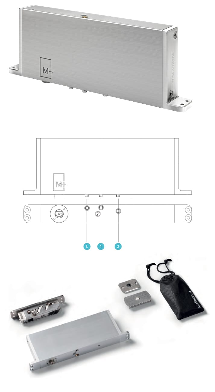 FritsJurgens System M+ Pivot Hinge - 70mm