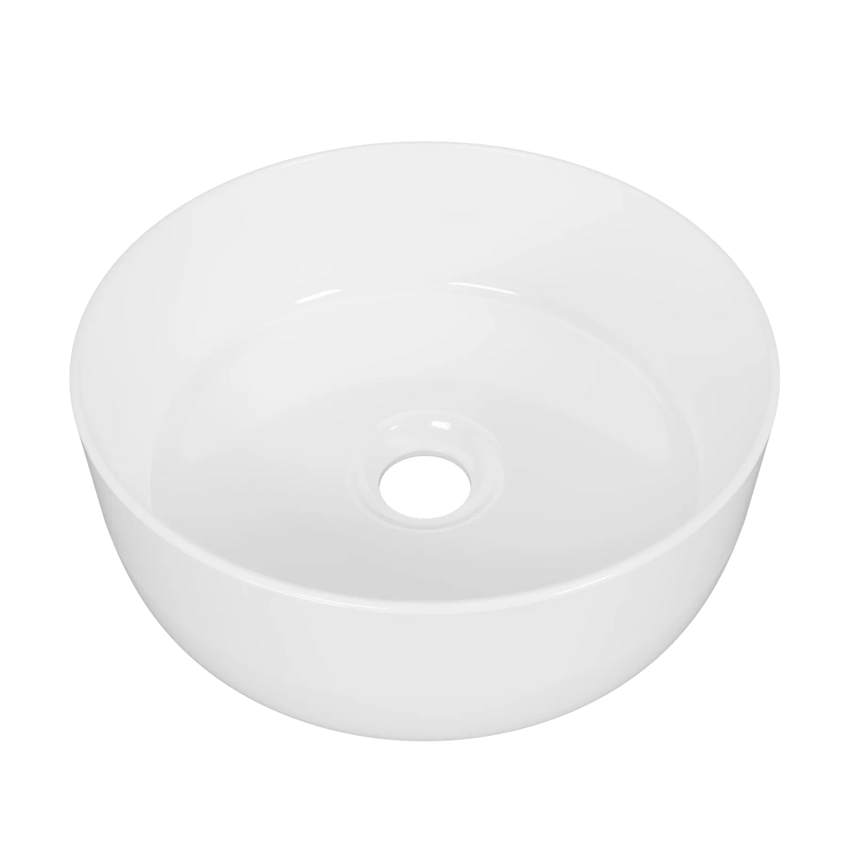 Timberline Gem Above Counter Basin 305mm Gloss White - image 2